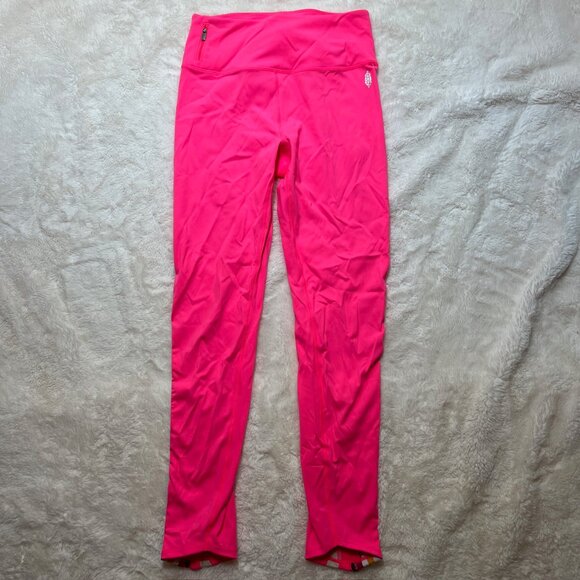 NWT FP Movement High-Waist Leggings Flamingo Fizz Pink – Women’s M - Picture 2 of 8